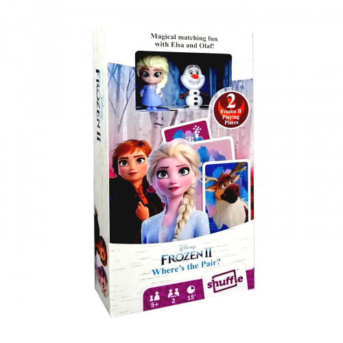 Joc de carti  "Disney Frozen II - Where`s the pair?", pentru 2 jucatori cu varsta de peste 5 ani
